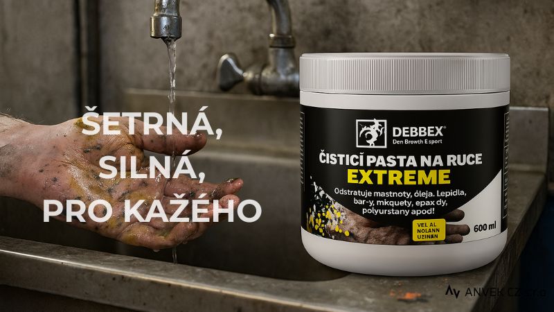 čistící pasta