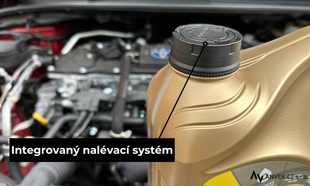 motorový oleje TOTAL - uzávěr