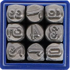 Razicí číselná matrice 6 mm, BGS - B3036