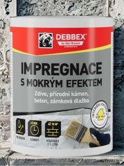 Impregnace s mokrým efektem DEBBEX - 1 litr