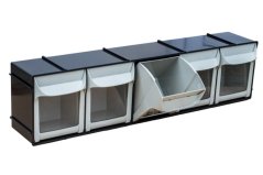 Organizér pro dílenský materiál s 5 zásuvkami