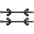 Stahovák pružin tlumičů automobilů 82 x 355mm 2ks - YT-2547