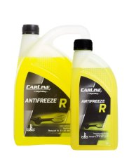 Chladící kapalina žlutá R CARLINE - 1 litr