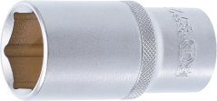 Nástrčná hlavice šestihranná, 1/2", 28 mm, prodloužená - B10568