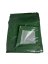 PVC Krycí plachta s oky - 500g/m² UV stab - Zelená