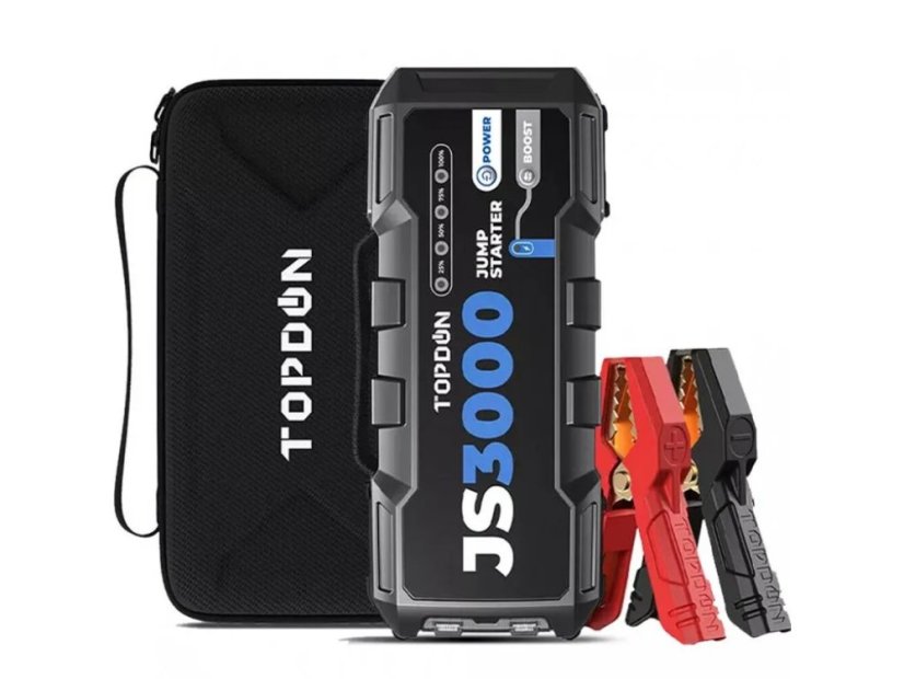 TOPDON Car Jump Starter JumpSurge 3000, 24 000 mAh