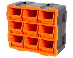 Plastový organizér, 9 zásobníků - TC320676