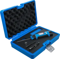 Momentový šroubovák 1/4", 1–8 Nm s bity a hlavicemi 22 ks, BGS - B7122