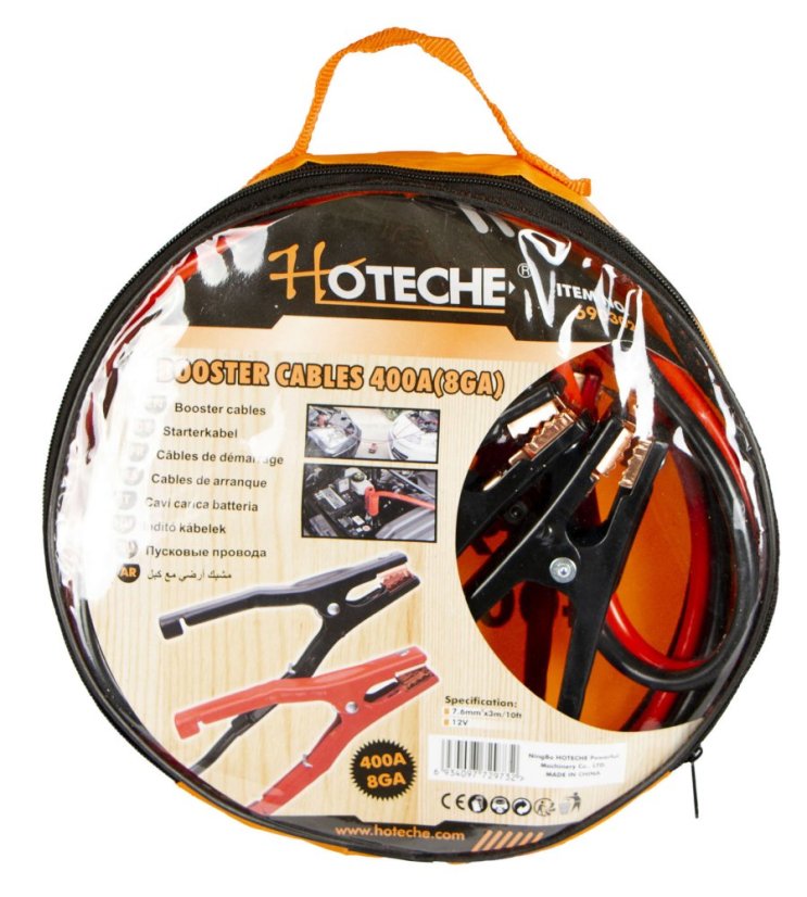 Startovací kabely 400 A, 3 m - HT690302