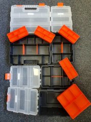 Sada organizérů na drobný materiál, 4 ks - TC320020