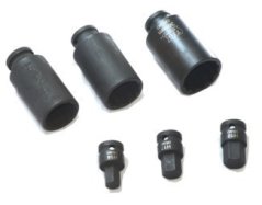 Sada kovaných vnitřních nástrčných klíců 1/2", tisícihranné a vnější HEX nástrčné klíče 1/2", 6ks - TJ9152