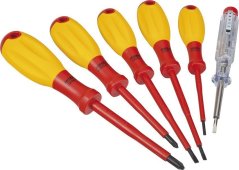 Sada elektrikářských šroubováků, Hazet 810/6VDE