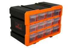 Plastový organizér, 12 boxů - MW1812