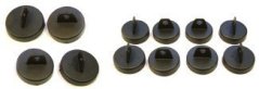 Kryty zámků při lakování dveří - sada 4x 3 průměry - G9357455