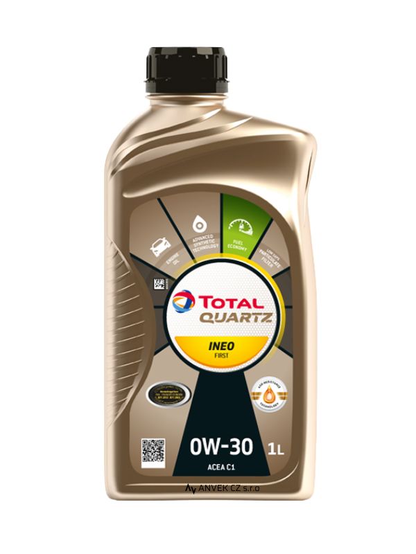 Motorový olej 0w-30 Total QUARTZ INEO FIRST