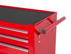 Dílenský kovový vozík na nářadí 4 zásuvky - TBR1304