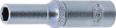 Nástrčná hlavice šestihranná, 1/4", 5,5 mm, prodloužená - B10503