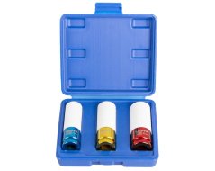 Kované vnitřní nástrčné klíče 1/2" na hliníková kola aut 3 ks - H0802