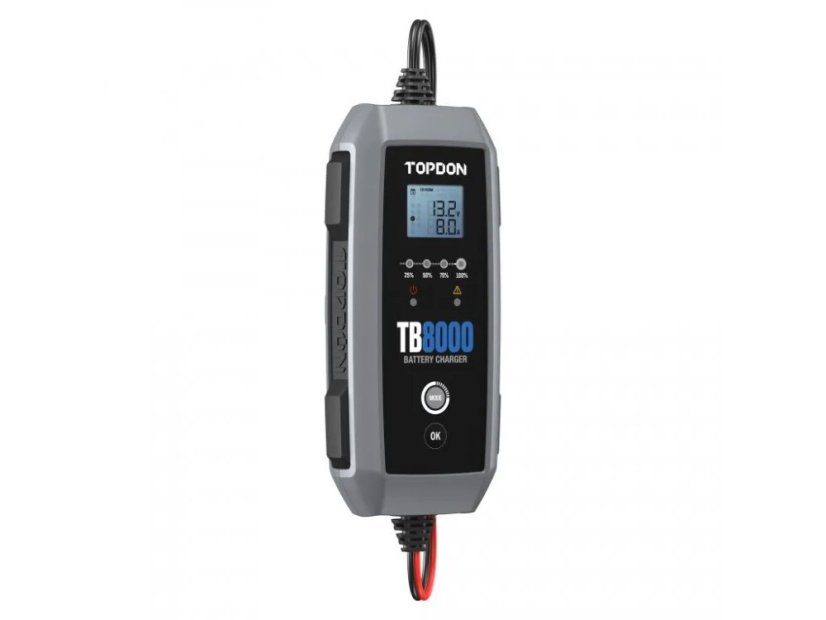 TOPDON Nabíječka autobaterie TB8000, 108 W
