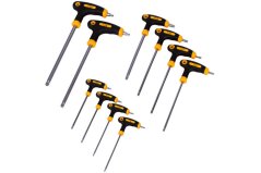 Sada T TORX šroubováků s otvorem 10 ks - HT262009