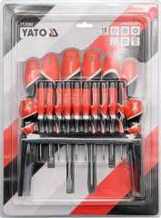 Sada magnetických šroubováků 18 ks, YATO - YT-25982