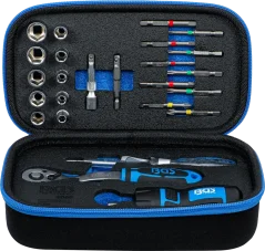 Gola sada v pouzdru 1/4", 26ks, BGS - B2098