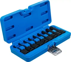 Sada rázových nástrčných klíčů TORX, 1/2", T20-T70 mm, 9 ks - B5480