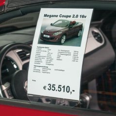 Plexi držák A4 na okénko - 714001040