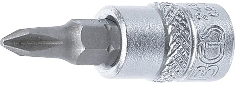 Nástrčná hlavice s bitem KŘÍŽOVÁ 1/4" PH1, BGS - B2487