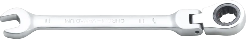 Ráčnový očkoplochý klíč 11 mm s kloubem, BGS - B6711