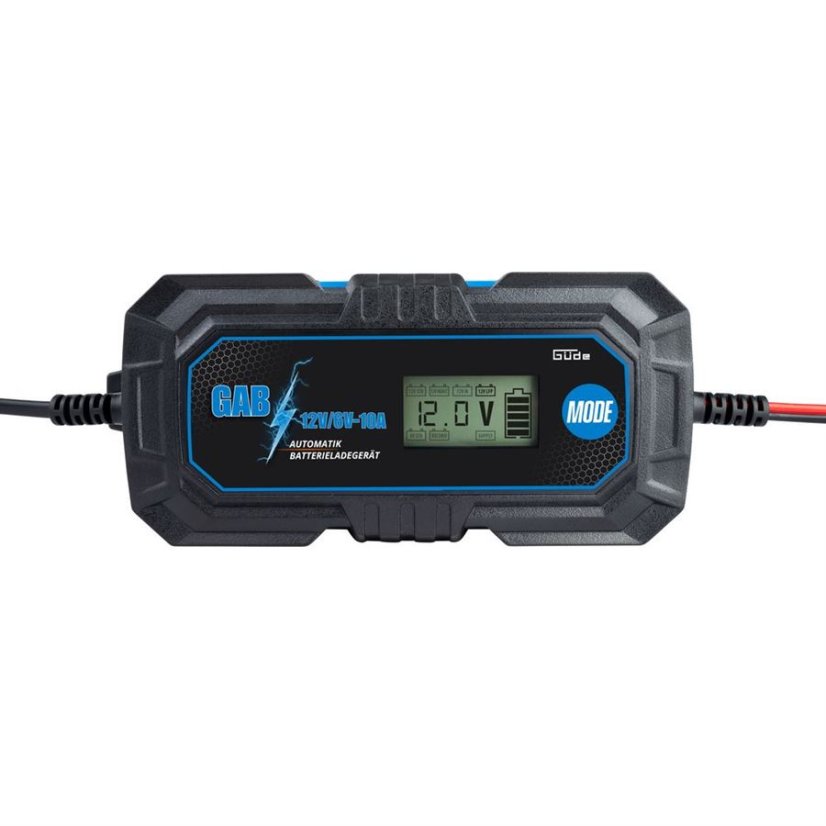Automatická nabíječka baterií Güde, GAB 12V/6V-10A - GU85146