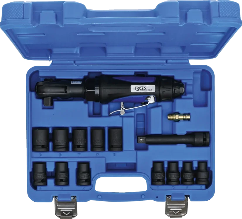 Sada pneumatické ráčny 1/2", 102 Nm, 14 ks, BGS - B70192