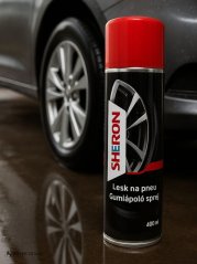 Lesk na pneu SHERON / spr 400 ml