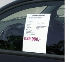 Plexi držák A4 na okénko - 714001040