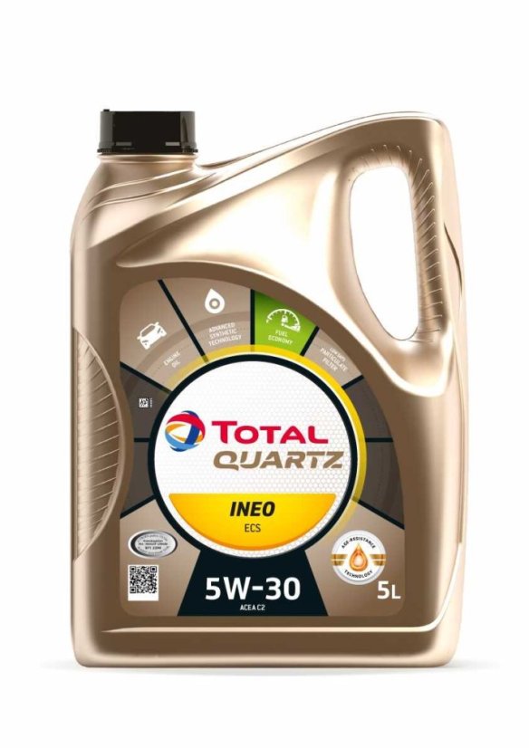 Motorový olej 5W30 TOTAL QUARTZ INEO ECS - 5 litrů