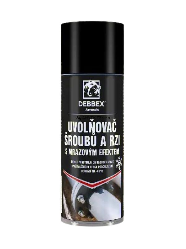 Sprej na rez DEBBEX UVOLŇOVAČ ŠROUBU - 400 ml