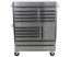 Dílenský vozík na nářadí s nástavbou, 14 zásuvek, AHProfi - AH4114