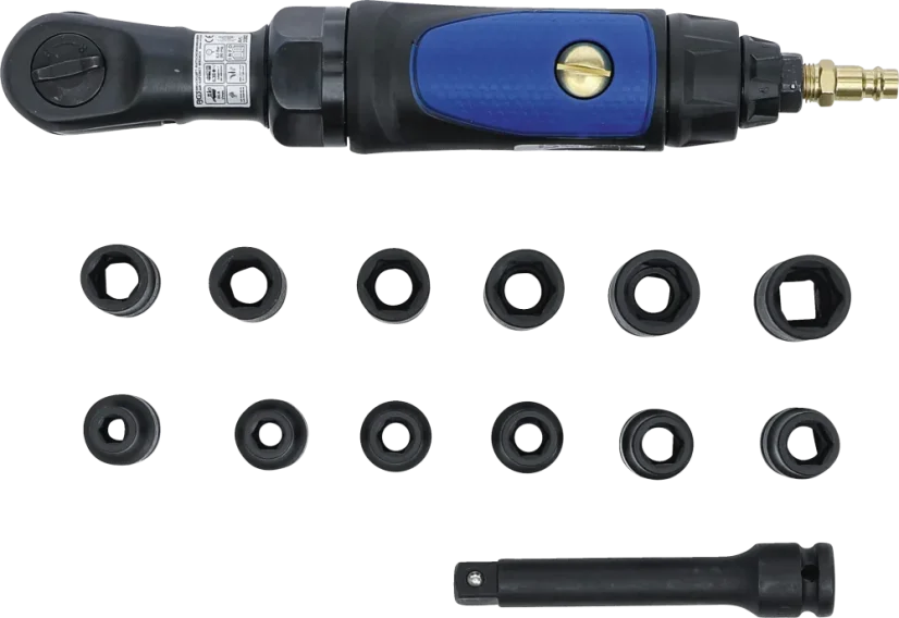 Sada pneumatické ráčny 1/2", 102 Nm, 14 ks, BGS - B70192