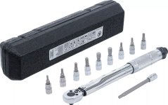 Sada momentových klíčů 1/4", 2 - 24 Nm, 11 ks, BGS - B72118