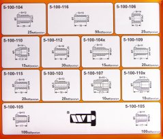 Sada šroubů a matic pro brzdové potrubí, 340 ks - WP10001