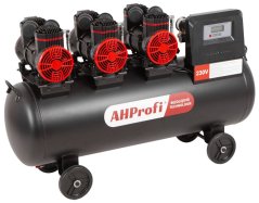 Bezolejový kompresor 100L, 3x1450W, 6 pístů - AH0100