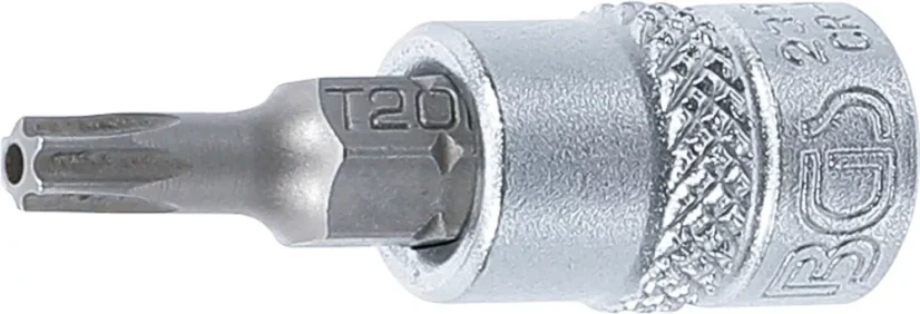 Nástrčná hlavice s bitem TORX 1/4" T20, BGS - B2359