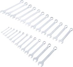 Sada očkoplochých klíčů, 1/4" - 1,1/4", palcové, 25 ks - B9473