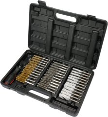 Sada drátěných kartáčů, 38 ks - YT-08196