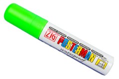 Fixy na sklo Posterman voděodolné - 15 mm - zelená fl. - 458040030