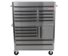 Dílenský vozík na nářadí s nástavbou, 14 zásuvek, AHProfi - AH4114