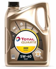 Motorový olej 5W-40 TOTAL QUARTZ 9000 - 5 litrů