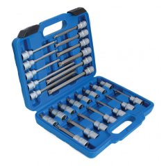 Sada hlavic s bity, XZN, 1/2", M5 - M16, 26 ks - SSS2612