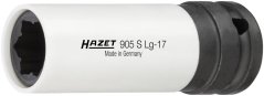 Kovaný vnitřní nástrčný klíč 1/2" dvanáctihranný 17 mm, Hazet 905SLG-17