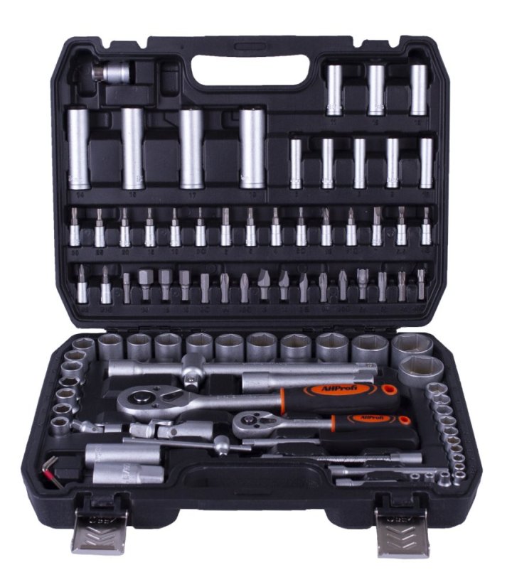 Gola sada 1/4", 1/2", 94 ks v plastovém kufru